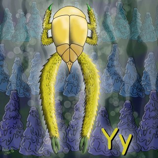 Y is for Yeti Crab – Limited Edition Print